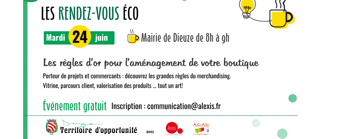 Les rendez-vous éco