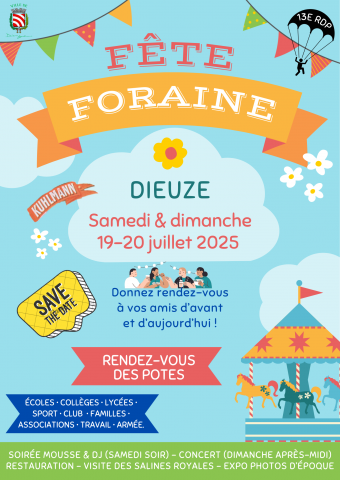 Fête foraine et rendez-vous des potes