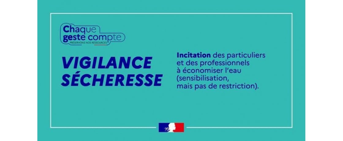 Vigilance sécheresse
