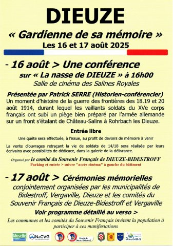 Dieuze, gardienne de sa mémoire