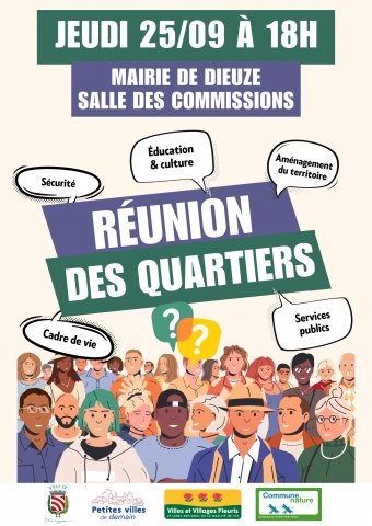 Réunion des quartiers