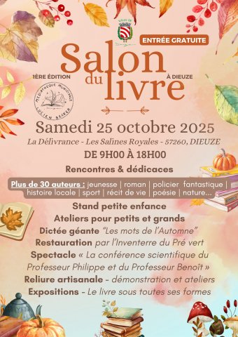 1ère Édition du Salon du Livre à Dieuze