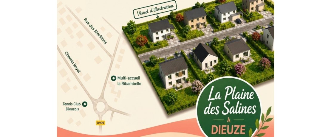 La Plaine des Salines : un nouveau lotissement à Dieuze