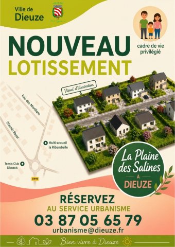 La Plaine des Salines : un nouveau lotissement à Dieuze