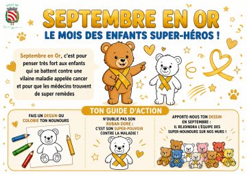 Septembre en Or : les nounours se mobilisent à Dieuze