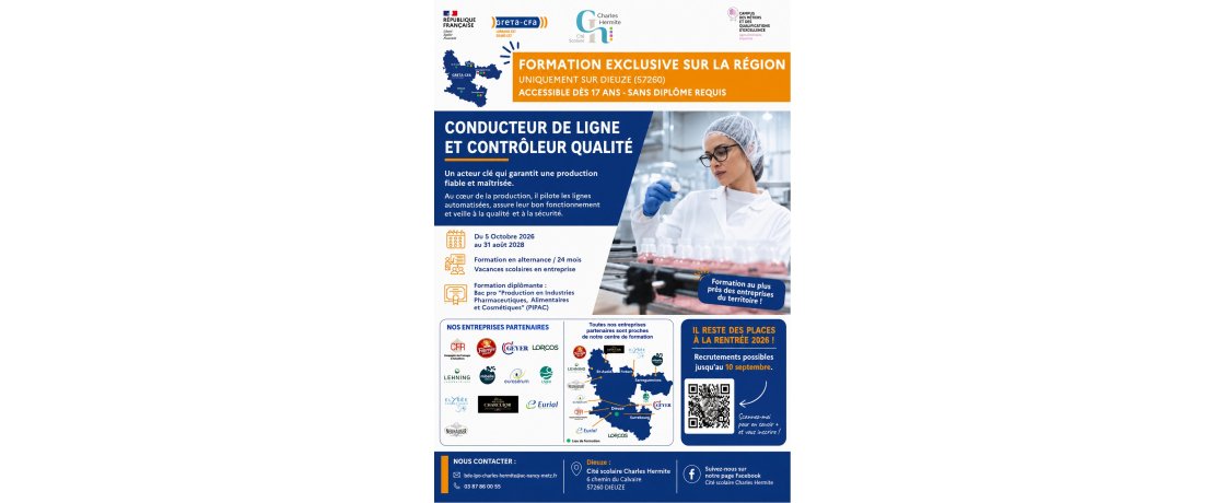 Formation en alternance Bac Pro PIPAC