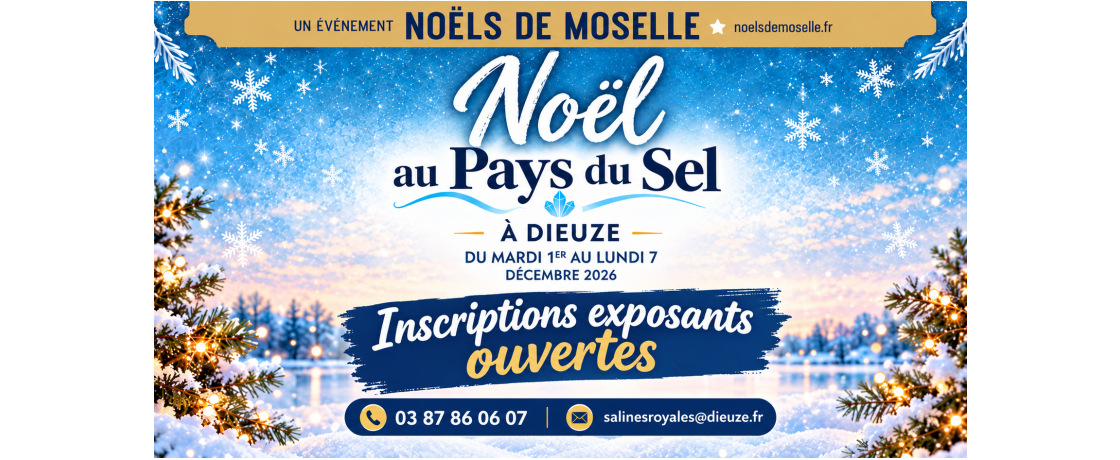 Inscriptions Noël au Pays du Sel